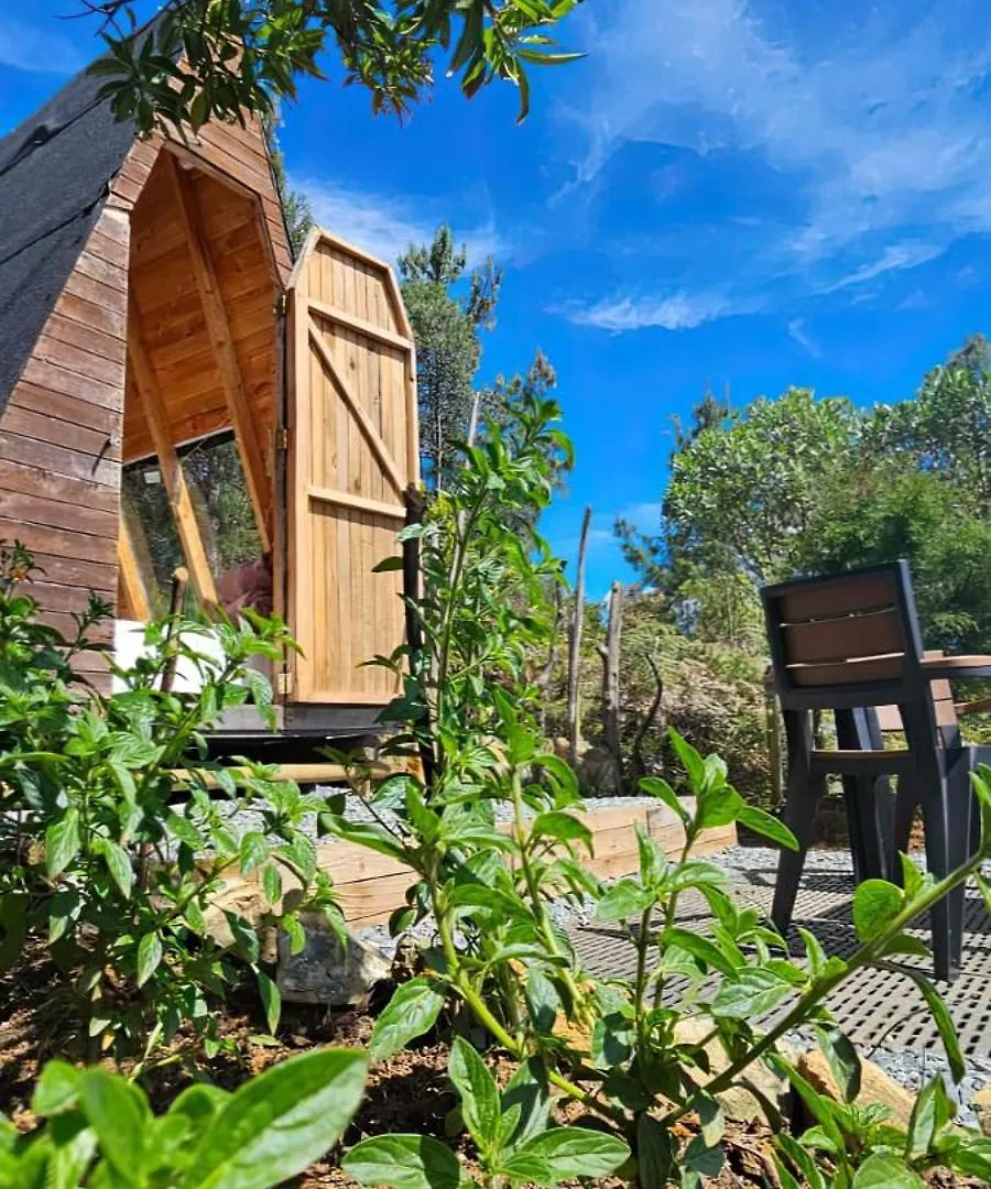 Glamping Deseo Con Jacuzzi, Wifi, Fogata Y Vistas De Medellin Villa Santa Elena